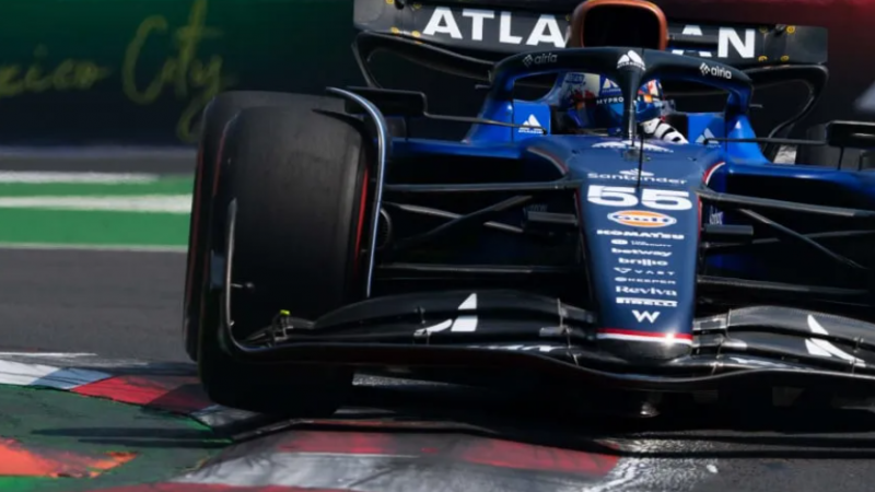 La grilla del Gran Premio de México de Fórmula 1 tras la sanción a Carlos Sainz
